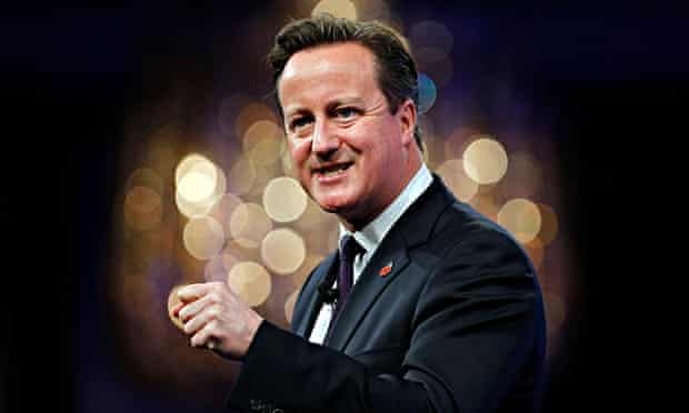 Britain's Prime Minister David Cameron speaks at the Confederation of British Industry annual confer