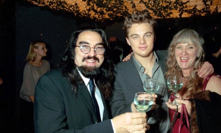 Leonardo DiCaprio and his parents