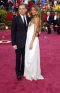 Leonardo with his then girlfriend Gisele Blundchen at the 2005 Oscars.
