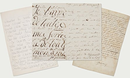 Letters by Brigitte Bardot, Juliette Drouet, and Catherine of Aragon - part of a collection of about