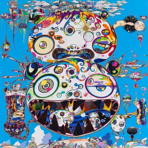 Takashi Murakami Review A Welcome Return To A More Disturbing Style Art And Design The Guardian