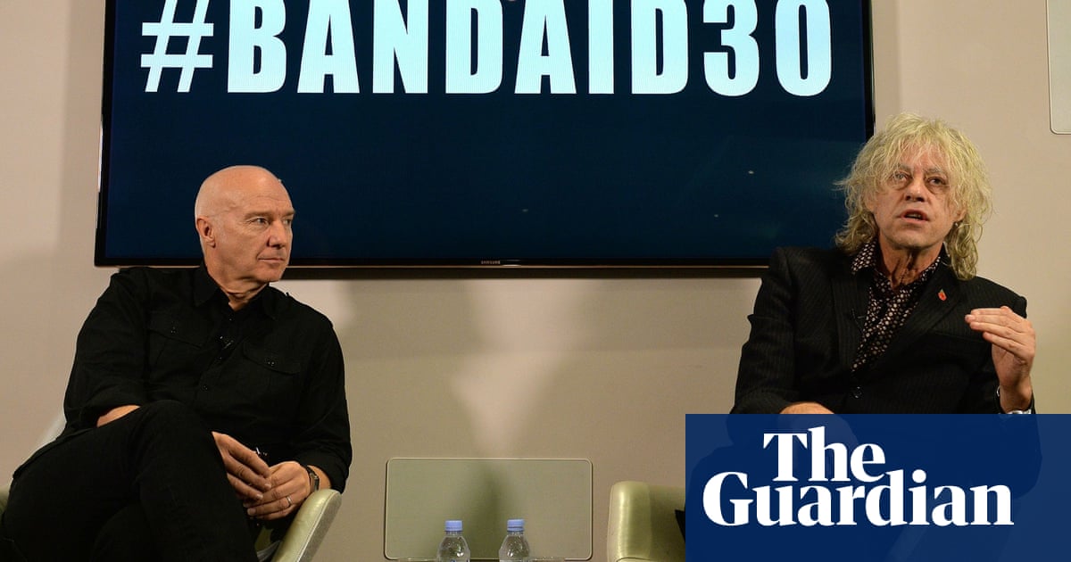 Band Aid 30 Clumsy Patronising And Wrong In So Many Ways Bob Geldof The Guardian Band Aid 30 Clumsy Patronising And Wrong In So Many Ways Bob Geldof The Guardian