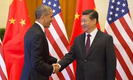U.S. President Barack Obama and Chinese President Xi Jinping Obama Welcoming Ceremony, Beijing, China - 11 Nov 2014