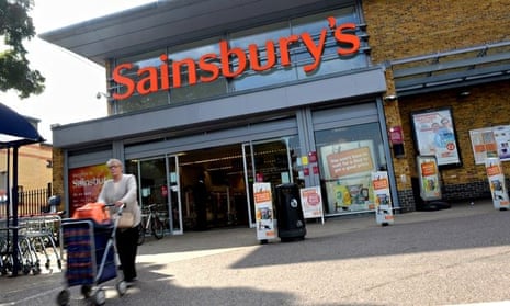 A Sainsbury's supermarket in Herne Hill, London