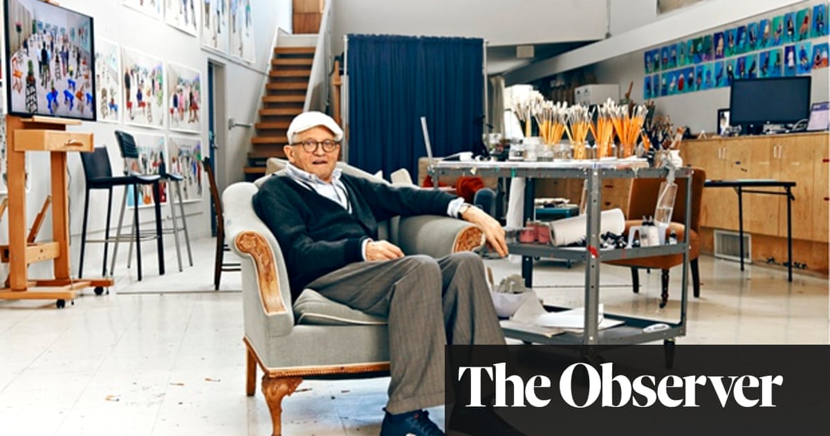 David Hockney When I M Working I Feel Like Picasso I