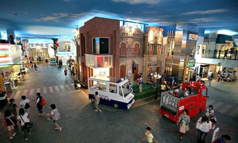 KidZania Tokyo is one of 16 theme parks in an expanding global franchise. One is set to open at Westfield London next year. Photograph: Kiyoshi Ota/Getty Images