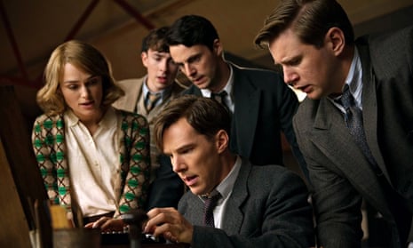 The Imitation Game with Keira Knightley and Benedict Cumberbatch