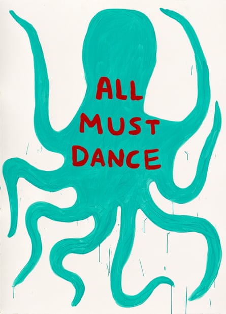David Shrigley's Untitled 2014 octopus