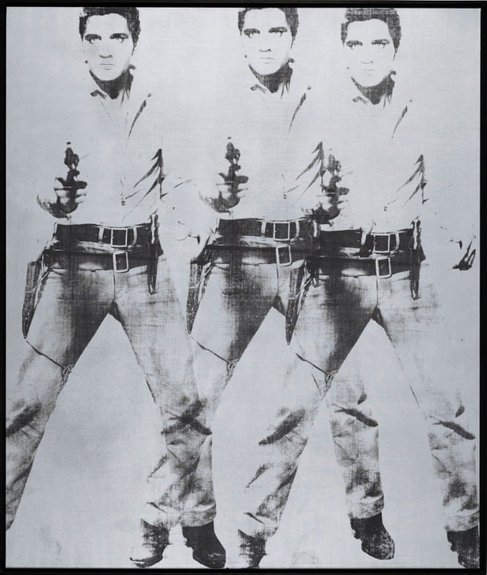 Warhol S Elvis Sells For 81 9m To Help Christie S Smash Auction Record Andy Warhol The Guardian