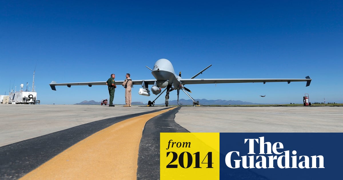 Half of US-Mexico border now patrolled only by drone