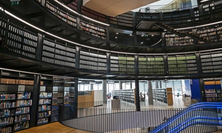 Roaring success … the new Birmingham library