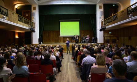 The Assembly at Conway Hall, London.