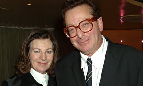 Maurice Saatchi with his beloved wife, the late novelist Josephine Hart.