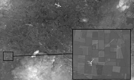 Russian state TV Ukraine plane MH17