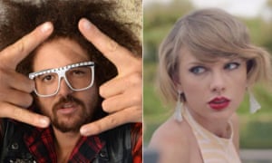 Redfoo and Taylor Swift composite