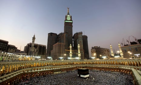 Now the ‘unfeasibly silly’ Royal Makkah Clock Tower looms over the Ka’bah.
