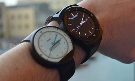 Smartwatch review LG s G Watch R is chunky masculine and fast LG The Guardian