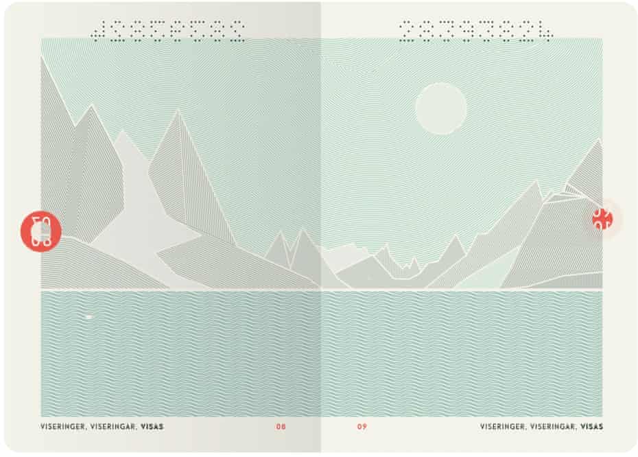Nordic cool: Oslo design studio Neue have won a competition to create a new passport and ID concept for Norway.
