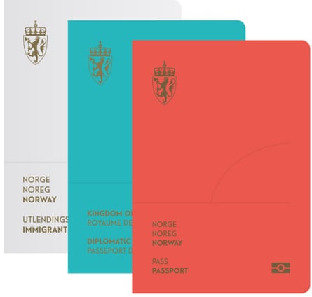 The design for the covers of the new passports is bold and striking.