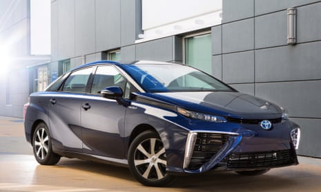 Toyota to begin selling hydrogen fuel cell car Mirai for first time | Motoring | The Guardian