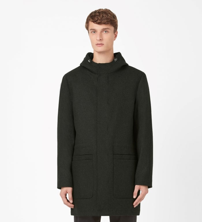 Men's 2025 hooded overcoat