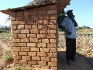 Where toilets have been built with bricks and a roof, improvements can still be made for better protection from diseases. For example, a fly trap can be built to prevent flies that enter the toilet from flying off to contaminate food. 