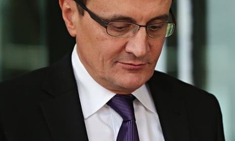AstraZeneca chief Pascal Soriot arrives at the House of Commons to give evidence to MPs, May 2014.
