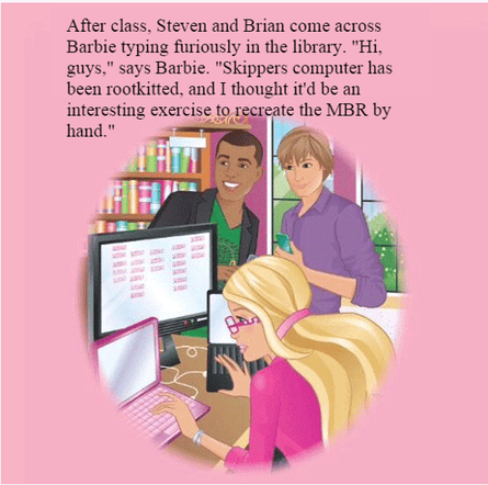 Fix a page from Barbie's book 