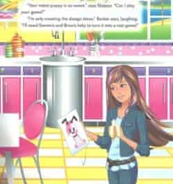 Computer programmer deals barbie