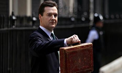 Chancellor George Osborne delivers his emergency budget in June 2010