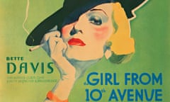 movie poster sale Bette Davis girl from 10th avenue