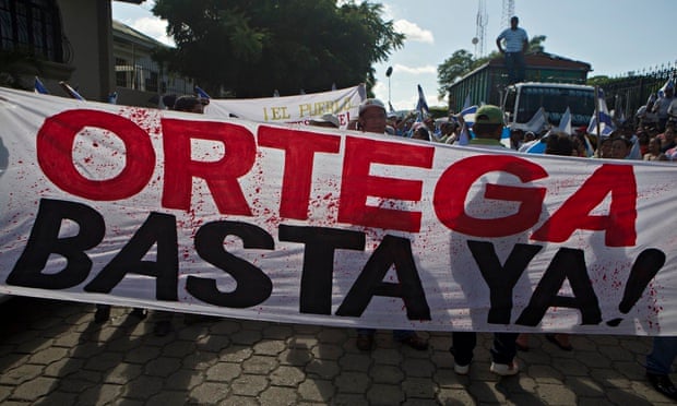 Nicaraguan canal protest