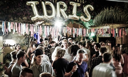 Idris Elba's Ibiza set.