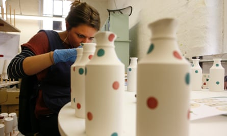 Emma Bridgewater bought the Eastwood Works from Wedgewood in 1996 and now produces all her ceramics in the city.