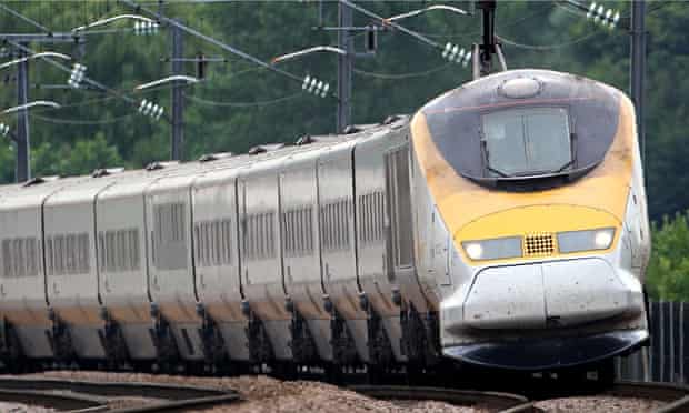 Hundreds of Eurostar passengers were stuck on trains for hours overnight after an overhead cable pro