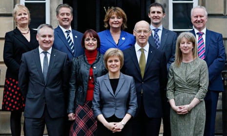 Nicola Sturgeon new Scottish government