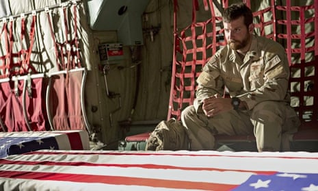 Bradley Cooper as the late Chris Kyle in American Sniper, a film 'ringing with patriotic fervour'