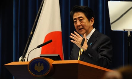 Japan shinzo abe announces election