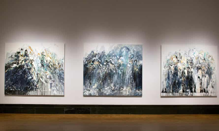 Maggi Hambling, Walls of Water paintings 