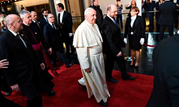 Pope Francis at European