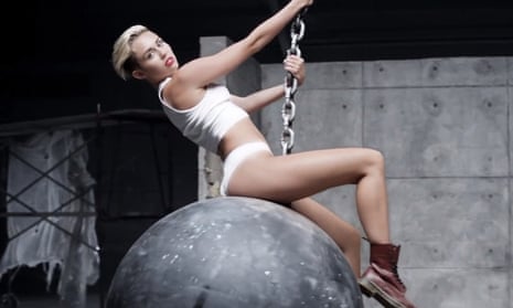 Miley Cyrus's video for Wrecking Ball has to date had more than 725m views on YouTube.