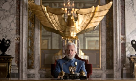 Donald Sutherland in The Hunger Games: Mockingjay Part 1