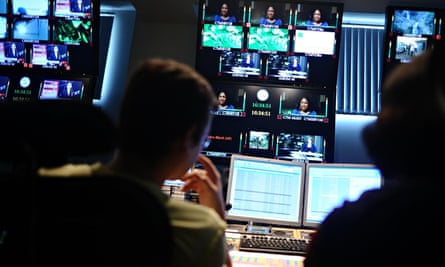 Russia Today control room