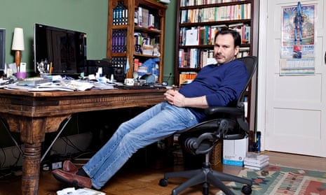 Simon Anholt at home in Norfolk: 'Who is Russell Brand?"