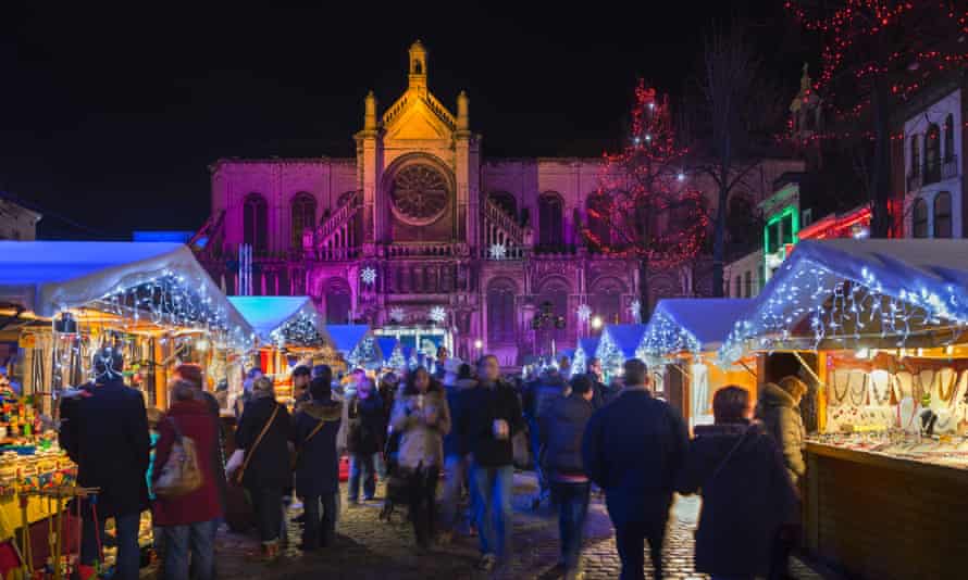 the Winter Wonders Christmas Market in Brussels