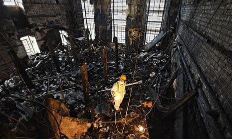***BESTPIX***Forensic Archaeologists Begin Work On The Fire  Damaged Mackintosh Library