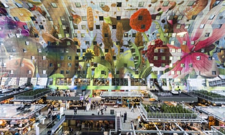 Not your average market … Rotterdam’s new Markthal. Photograph Michael Porro/Getty Images