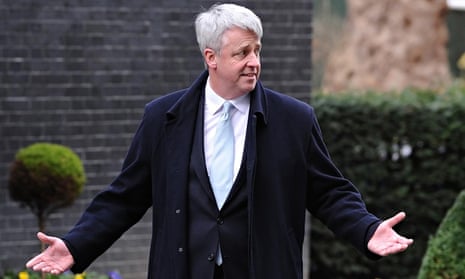 Andrew Lansley arriving at Downing Street when he was health secretary. He resigned from the post mo