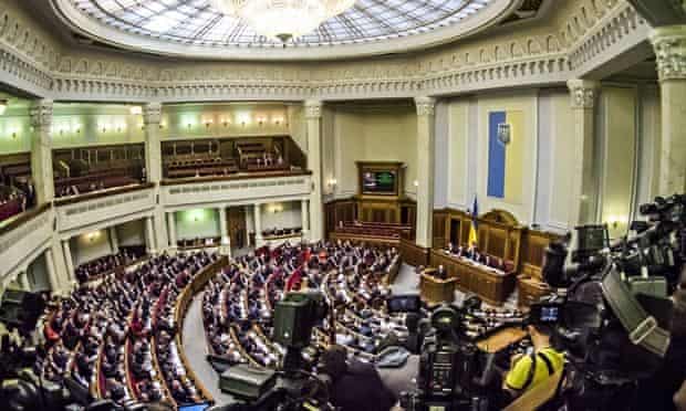 Ukraine's new parliament 