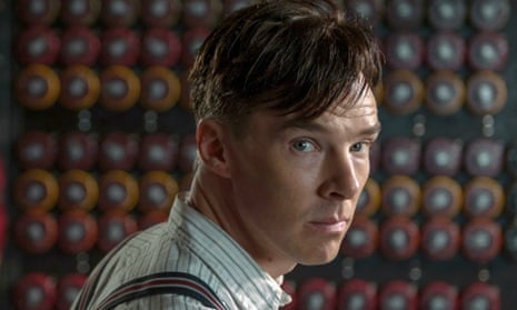 Benedict Cumberbatch plays Alan Turing in the film The Imitation Game (2014)